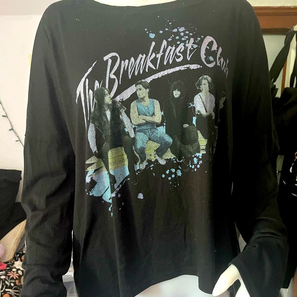 Breakfast Club Long Sleeve Print by Recycled Karma